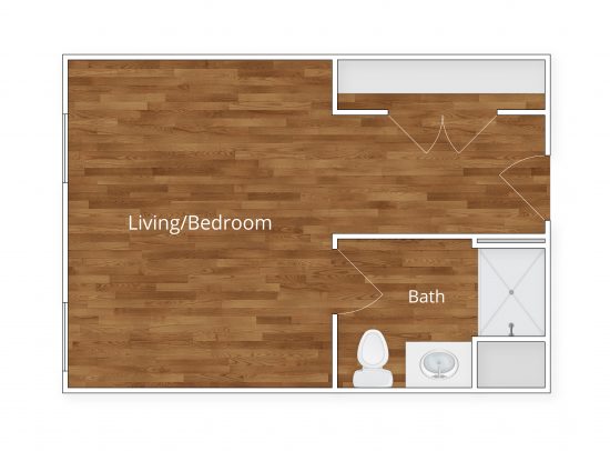 Avita Needham studio floor plan