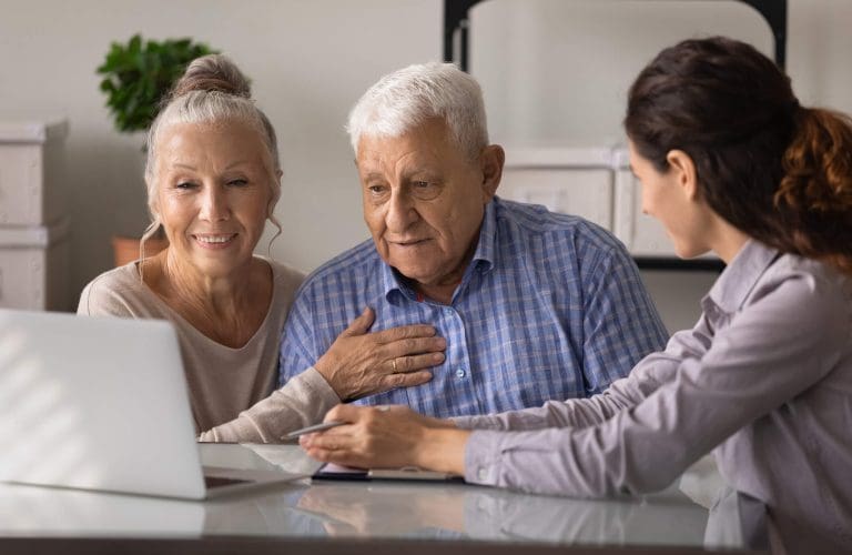 Good Things Are Worth Waiting For-Benefits of Joining a Senior Living Waitlist Family at table