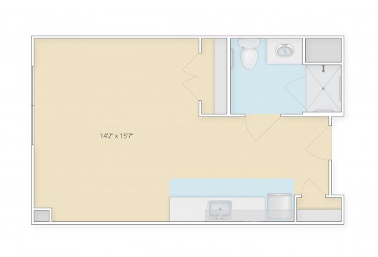 Stonebridge studio floor plan