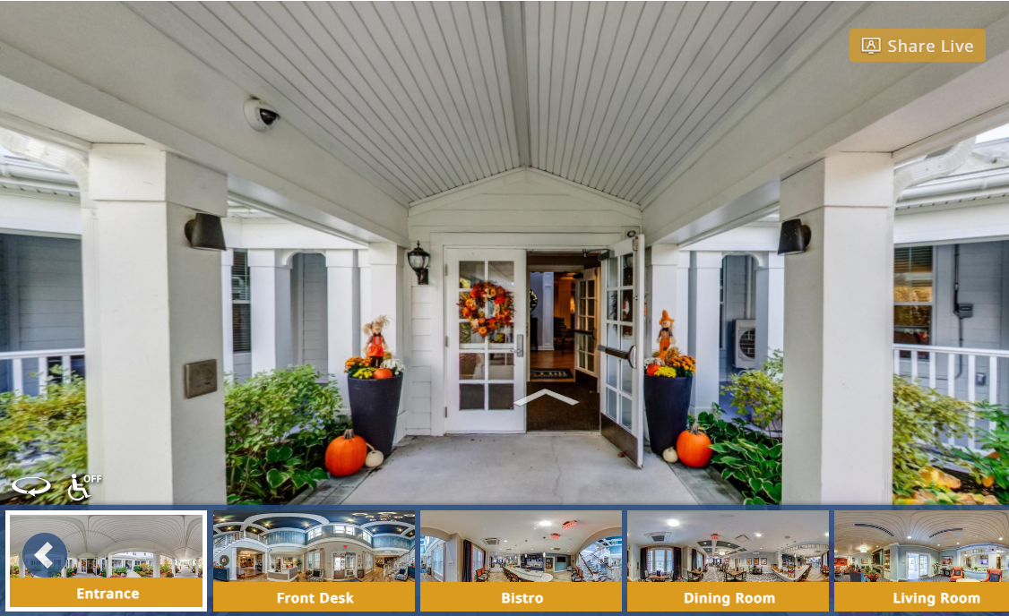 Stone Hill at Andover Virtual Tour Senior Living Community