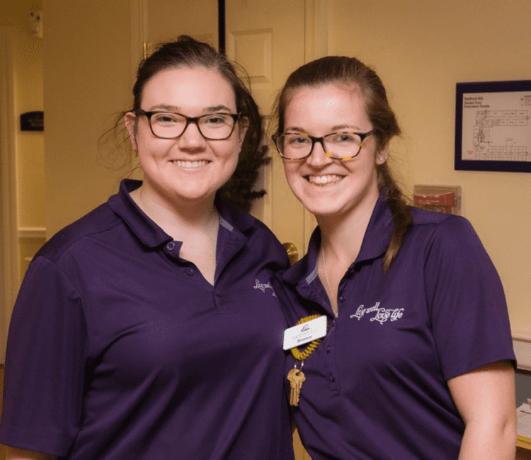 Stafford Hill CNAs smiling together